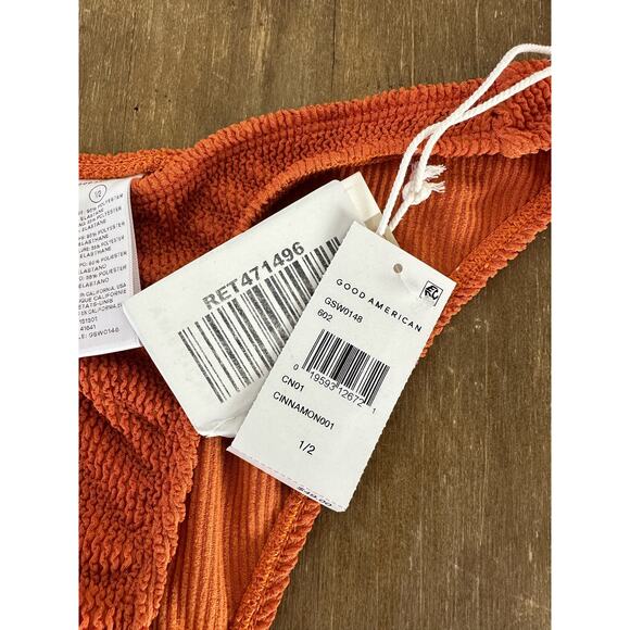 NWT Good American Always Fits Better Bikini Bottom S/M - Picture 3 of 5